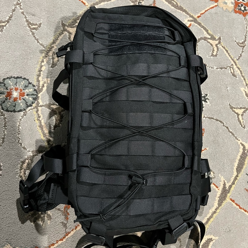 Black Tactical Backpack